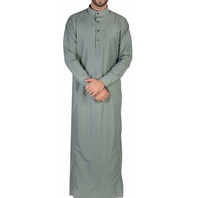 Meilleures ventes : Thobes islamiques traditionnels en coton de qualité supérieure, Robes koweïtiennes, Jalabiya marocaine pour hommes, coupe classique, respirante