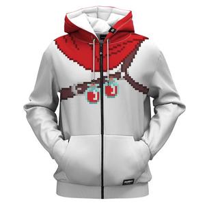 Men's Hooded Zipper Sweatshirt Sublimation Printed Black White Abstract <b>Pattern</b> Regular Sleeve <b>Knitted</b> Polyester Autumn Wear - Product Image 2