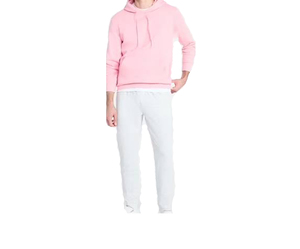 Men's Breathable Casual Hooded Sweatshirt Solid Color Heavyweight 100% Cotton Oversized Hoodie Wholesale Custom - Product Image 2
