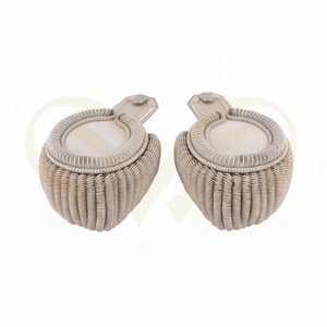 Épaulettes à franges argentées et dorées personnalisées ODM/OEM, accessoires d'uniforme pour tenues de cérémonie - Product Image 3