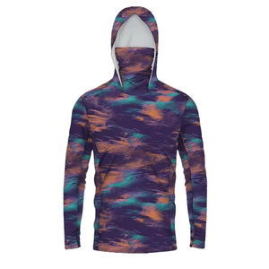 Sudadera con Capucha Ligera para Pesca, con Protección UV, Secado Rápido, Absorción de Humedad, para Deportes al Aire Libre - Product Image 4