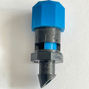 Goutteur à flèche Watersun 4 mm en PVC noir réglable pour système d'irrigation goutte à goutte de jardin et de serre - Product Image 1