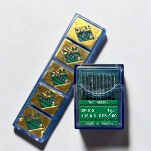 TNC # Agujas de acero DPx5-135x5-16/100 fabricadas en Taiwán para máquinas de coser industriales y piezas de máquinas de coser para prendas de vestir. - Product Image 2