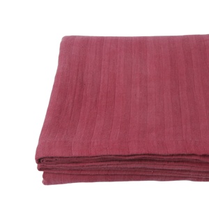 High Quality 100% GOTS Organic Cotton Woven Quick-Dry Eco-Friendly Multi-Purpose Blanket <b>Muslin</b> Cloth 120x185cm Made Vietnam - Product Image 1