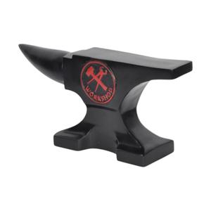 Enclume de forgeron artisanale en aluminium moulé forgé, finition noire, avec logo d'atelier, pour usage professionnel - Product Image 5