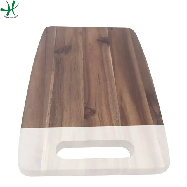 Деревянная доска для кухни, доска для подачи сыра, изготовлена из Древесины Акации для кухонных изделий