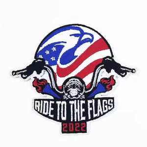 Faible MOQ, Haute Qualité, Nouveaux Patchs Brodés 2026, Respirants, Couleur Unie, Taille Personnalisée, Tissu Sergé, OEM - Product Image 6