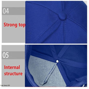 Casquettes Snapback à 5 panneaux à visière plate, nouveau style, logo personnalisé, réglables, casquettes de baseball Hip Hop, OEM, 100% coton, casquettes et chapeaux en polyester - Product Image 5