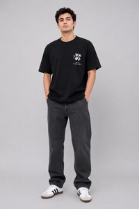 Premium 290 GSM Knitted Cotton Blend <b>Animal</b> Print <b>Men's</b> Oversized Breathable Anti-Wrinkle Casual T-Shirt Front Back Custom - Product Image 3