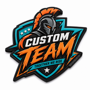 Fabricante de Parches Personalizados de PVC y Goma para Equipos |   Parches de Logotipo 3D de PVC Suave con Cierre de Gancho y Bucle para Equipos Deportivos, Marca Promocional - Product Image 5