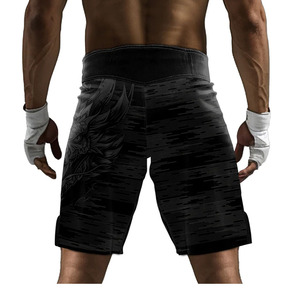 Shorts de MMA NoGi imprimés par sublimation – Conçus pour la flexibilité, l'évacuation de la transpiration et le confort - Product Image 6