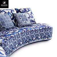 Ensemble de canapés modernes en tissu de style italien de haute qualité, nouveaux meubles de salon de luxe, canapé sur mesure