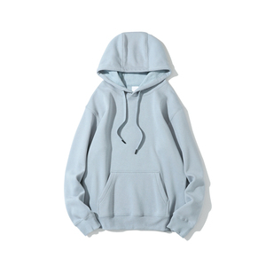 Sudadera con Capucha Unisex, Diseño Sólido, Cierre Frontal, 280gsm, 100% Algodón, Bolsillo, Secado Rápido, Transpirable, Forro Polar para Invierno - Product Image 1