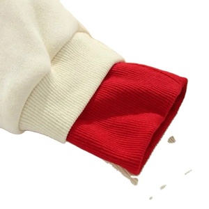 Premium Oversized Mock Neck Sweatshirt for women Contrast Body with Same Color Collar Cuff Hem Mockneck women sweatshirts - Product Image 4