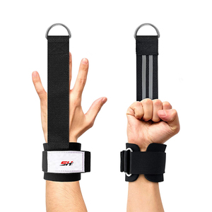 Sangles de levage professionnelles pour haltères, durables, avec support de poignet, pour entraînement, usage commercial en salle de sport, sangles personnalisées pour haltères - Product Image 1