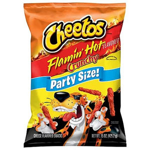 Cheetoss Flamin' Hot Crunchy Auténticos Garantizados - Mejor Precio para Importadores de Snacks en Grandes Volúmenes - Product Image 1