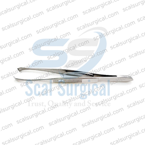 Graefe Fixation Forceps Fine Multiple Atraumatic Teeth Ophthalmic Micro Surgery Instrument Stainless Steel - Product Image 3
