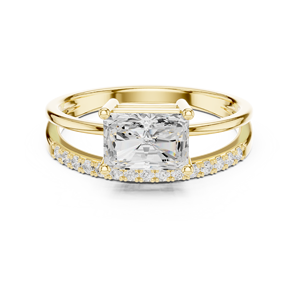 Wrist jewels <b>14K</b> <b>Gold</b> <b>Ring</b> With CVD Diamond Stone Best Selling Engagement Jewelry - Product Image 6
