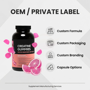 OEM <b>Creatine</b> Monohydrate Gummies 5g Chewable Supplement Private Label Bulk Supply - Product Image 3