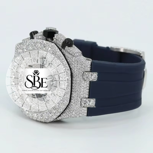 Montre en Moissanite Haut de Gamme en Promotion pour Soirées en Club et Style Célébrité, Disponible au Meilleur Prix - Product Image 2