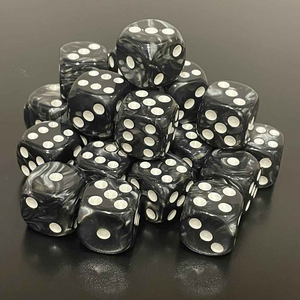 Juego de Dados Cuadrados Hechos a Mano con Cuerno de Búfalo, Ecológicos y Personalizados, D4-D20, para Juegos de Mesa, Artesanía Natural Navideña - Product Image 3