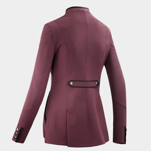 Veste d'équitation pour femmes, manteau équestre léger à manches longues, confortable, respirant, imperméable, pour la compétition et les sorties sur sentier - Product Image 5