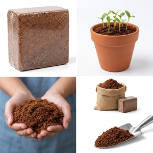 Poudre de coco peat à faible teneur en EC pour l'agriculture horticole - Lot en vrac testé, fournisseur indien de coco peat pour fermes de légumes - Product Image 3
