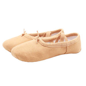 Zapatos de Ballet para Niñas y Niños al por Mayor, de Lona Transpirable y Flexible, para Yoga y Gimnasia Rítmica - Product Image 3