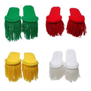 Servicio OEM Requisitos personalizables Placas de logotipo Impreso Uniforme Hombreras Epaulette Insignias - Product Image 1