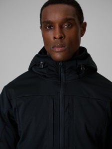 เสื้อแจ็คเก็ตผู้ชายแบบมีฮู้ด ผ้า softshell สวมใส่สบาย เหมาะสำหรับกิจกรรมกลางแจ้ง กันลม มีซิปเต็มตัว กระเป๋าอเนกประสงค์ น้ำหนักเบา กันน้ำได้ - Product Image 4