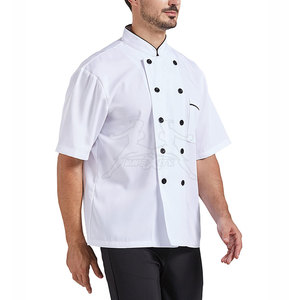 Veste de chef unisexe moderne et confortable, respirante, pour l'industrie hôtelière - Product Image 2