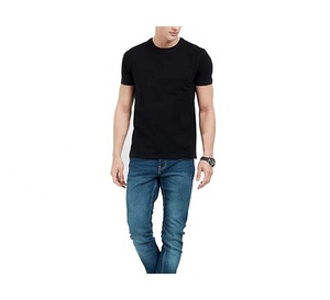 T-shirts d'été pour hommes 2024, vente en gros, haute qualité, 100% coton, col rond, manches courtes, séchage rapide, respirant, coupe décontractée - Product Image 4