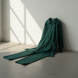 Lightweight Medical <b>Scrub</b> <b>Set</b> Scarf Woven Fabric Unisex Flexible Fit Needle Detection Modern Healthcare Uniform for Hospital - Product Image 3