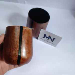 Tazas de Madera de Primera Calidad para Té y Café, Taza de Café de Madera Maciza con Aislamiento, Diseño Único Hecho a Mano, MN EXPORTS - Product Image 4