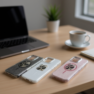 เคส DAM Samsung S23 Ultra แบบมันเงา พร้อมขาตั้ง วัสดุสองชั้น ป้องกันการกระแทก ครอบคลุมเลนส์เต็มรูปแบบ - Product Image 2