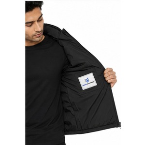 Chaqueta de Plumón para Hombre de Alta Calidad, Cálida para Invierno, Estándar, de Lona Transpirable para Exteriores, Personalizada, Cómoda y Elegante con Cuello Alto - Product Image 5