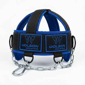 Arnés de Cabeza de Neopreno Resistente con Acolchado Suave, Protección Profesional para Entrenamiento de Fuerza, Ejercicio en Gimnasio y Actividades Deportivas - Product Image 1
