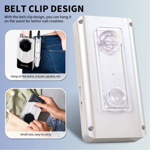 Machine à ongles électrique professionnelle portable rechargeable 45000 tr/min pour gel, vernis et manucure - Product Image 6