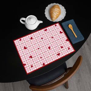 High Quality Eco-friendly Rectangular 100% Cotton print Design <b>Place</b> <b>Mats</b> Dining <b>Table</b> <b>Mat</b> for Hotel Restaurant - Product Image 1