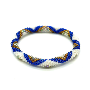 Pulsera de Piedras Preciosas Hecha a Mano con Cuentas Inspiradas en el Océano, Estilo Surfista de Playa - Product Image 4