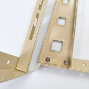 ELRC501 Heavy Duty Metal L-Shape <b>Wall</b> Mount Bracket High Quality 5HP Air Conditioner Support Powder Coated Steel DIY Brackets - Product Image 2