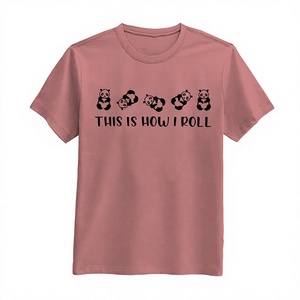 T-shirt da <span class=keywords><strong>uomo</strong></span> verde scuro a maniche corte con stampa del personaggio anatra My Happy Face, casual, girocollo, vestibilità regolare, in jersey di cotone - Product Image 5
