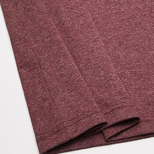 Men's Solid Color Short Sleeve T-Shirt O-Neck Oversized Fit 100% Cotton Jersey Vintage Casual Blank Design Anti-Wrinkle - Product Image 5