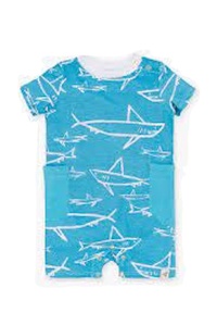 Vente en gros de barboteuses en coton et bambou bio à impression réactive personnalisées avec fermeture éclair pour bébés grenouillères douces pour l'été vêtements tricotés pour bébés - Product Image 6