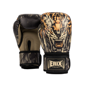 Gants de boxe de très haute qualité, sur mesure, en cuir de vachette véritable, pour l'entraînement de kickboxing et de Muay Thai - Product Image 1