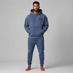 Conjunto deportivo para hombre al por mayor de fábrica, con tela de calidad, diseños personalizados, apariencia elegante y ajuste cómodo para uso casual. - Product Image 1