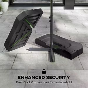 2 Pezzi Base per Ombrellone da Giardino a Sbalzo in Acciaio Inossidabile, Raggio 3m, per Ristoranti, Hotel, Giardini Privati - Product Image 5