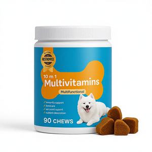 Suplemento Masticable Multivitamínico para Perros de Fabricante OEM con Glucosamina, Omega 3 y Vitaminas Esenciales, Suministro al por Mayor - Product Image 1