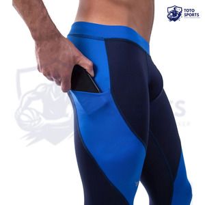 High Performance <b>Hot</b> Sale Best Service <b>Top</b> Trendy Design Breathable Fitness Wear New Arrival Breathable Men Compression Trouser - Product Image 2