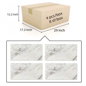 12*24 Baldosas de Mármol Blanco Pulido, Piedra Natural para Pared y Suelo, Mármol Natural Premium - Product Image 3